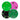 Four Green Biscuit hockey pucks in original green, original pink, black roller hockey, and a dark green Snipe on a white background.