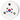 White Green Biscuit hockey puck with the south Korean flag on a white background
