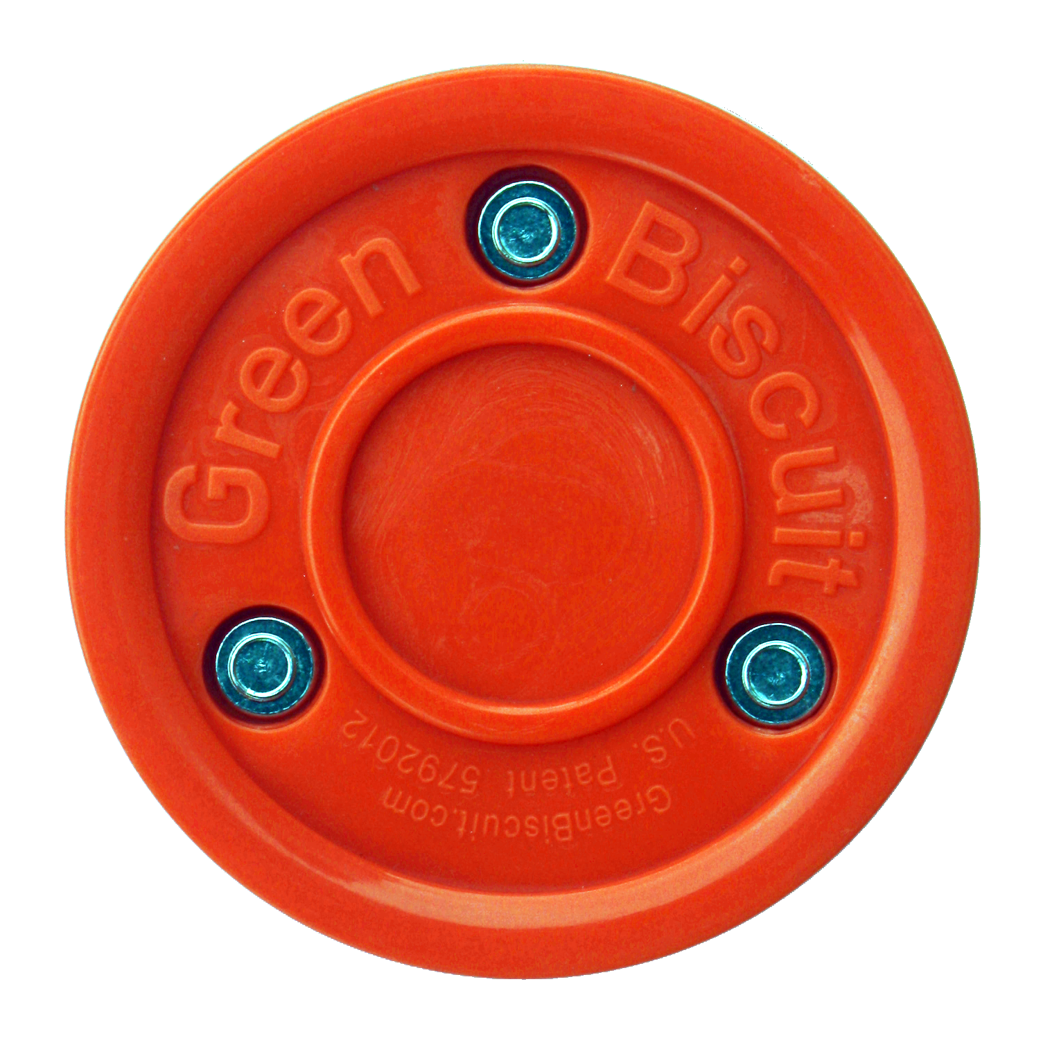 Green Biscuit Original Hockey Fights Cancer Puck/Original GB/Free GB Sticker 