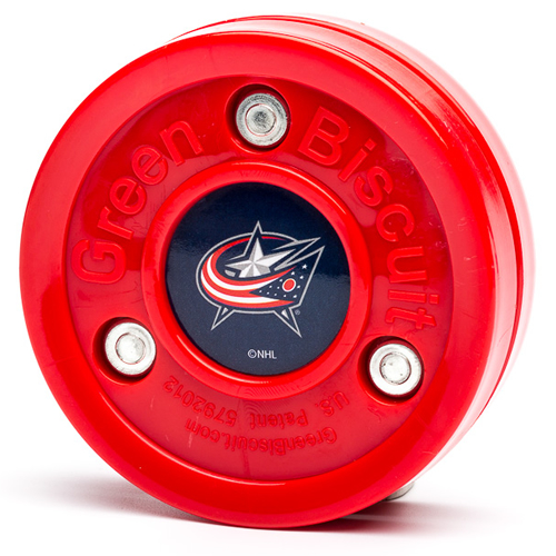 Green Biscuit Columbus Blue Jackets Off Ice Training Hockey Puck,Ice Hockey Puck 